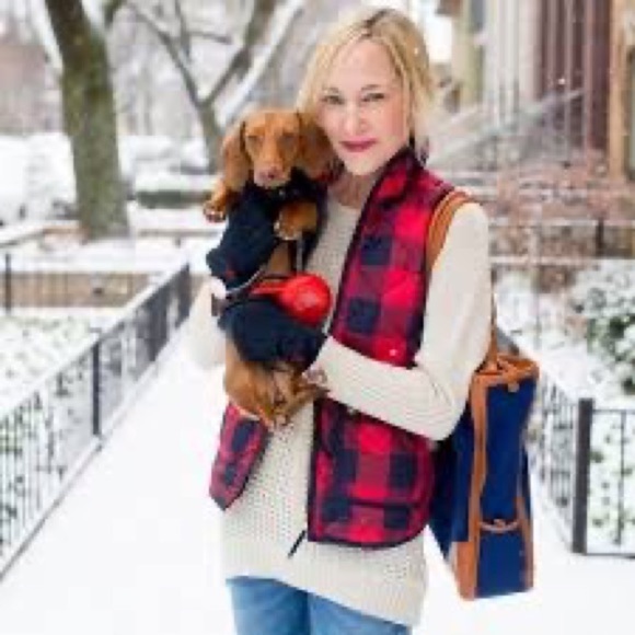 J Crew | Quilted Buffalo Check Excursion Vest SM - Picture 2 of 9